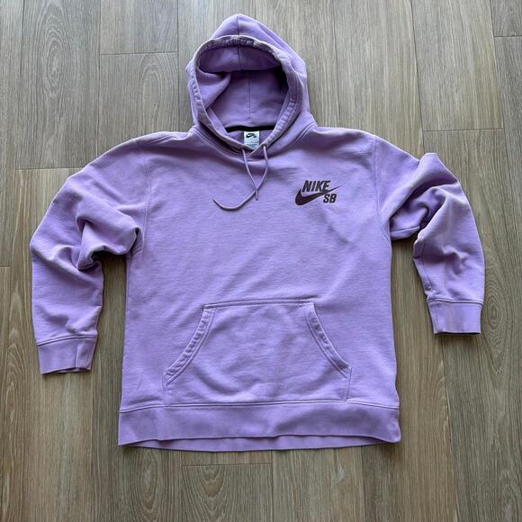 Nike Tops - Nike sb purple lavender hoodie